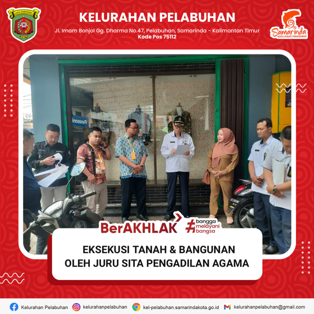 Eksekusi Tanah & Bangunan oleh Juru sita Pengadilan Agama