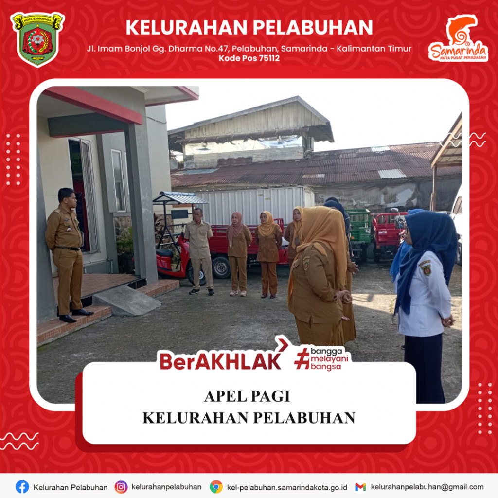Apel pagi Kelurahan Pelabuhan