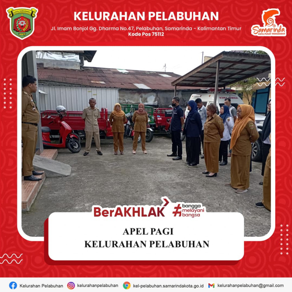 Apel pagi Kelurahan Pelabuhan