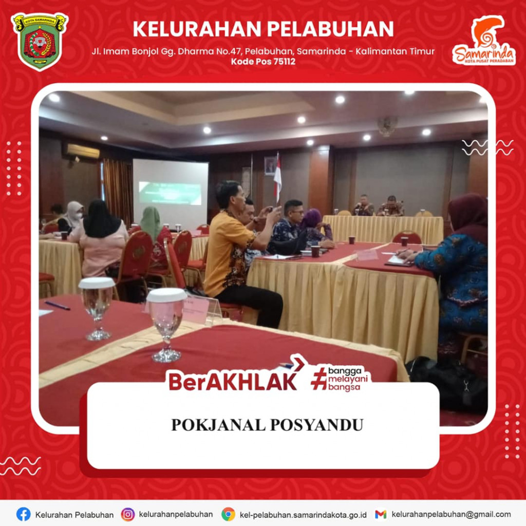 Menghadiri Pokjanal Posyandu.