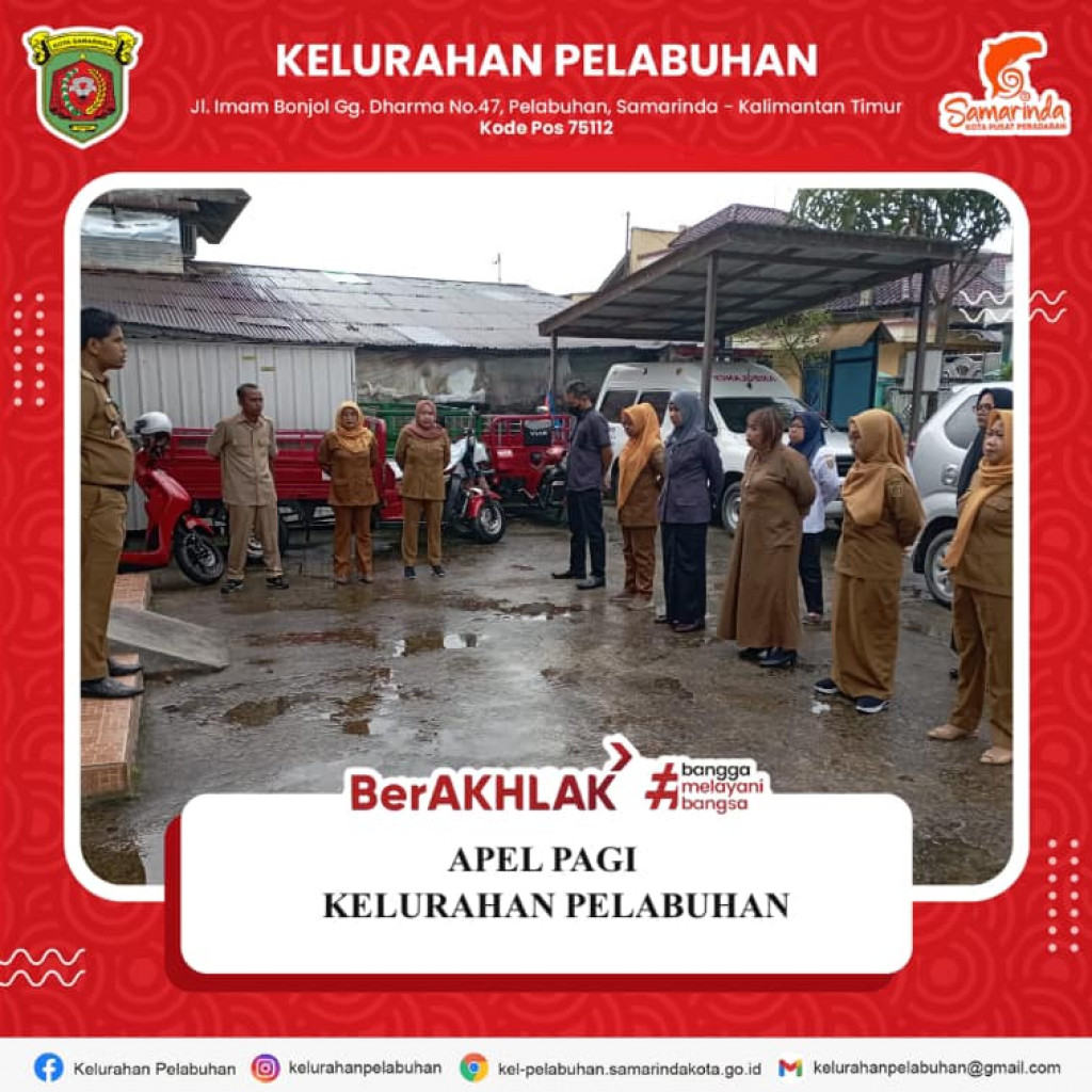 Apel pagi Kelurahan Pelabuhan