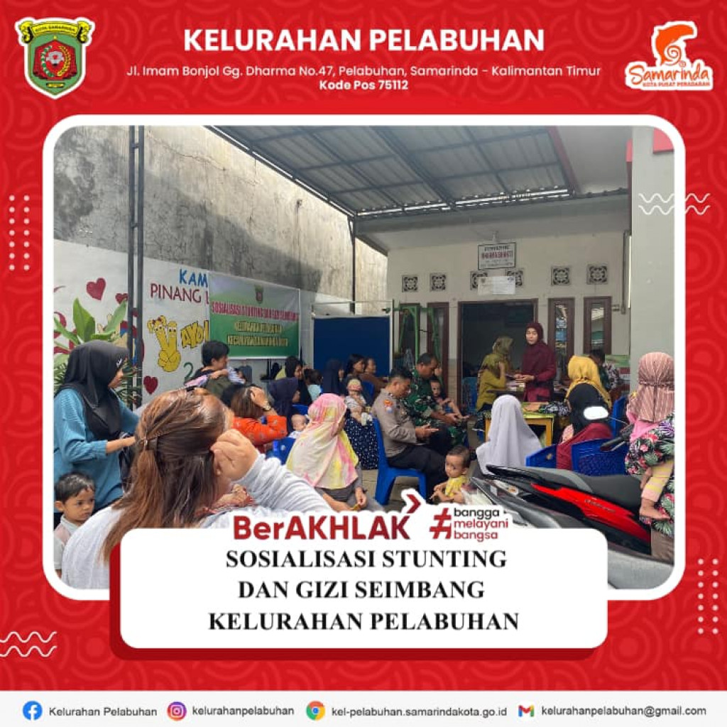 Sosialisasi stunting dan gizi seimbang