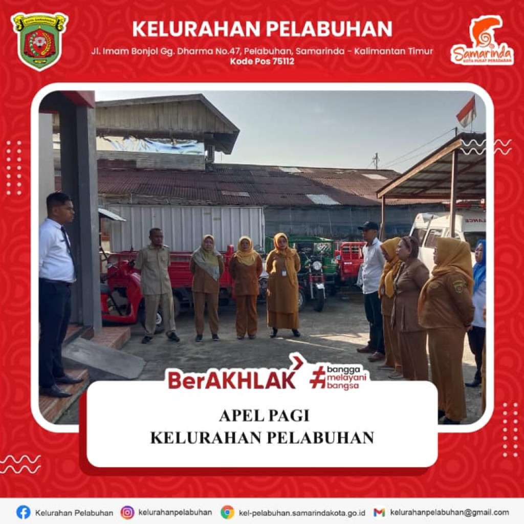 Apel pagi Kelurahan Pelabuhan