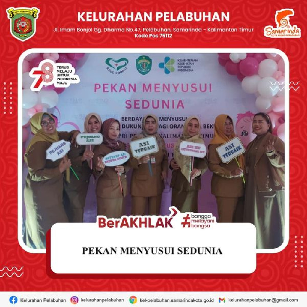 Pekan menyusui sedunia tahun 2023.