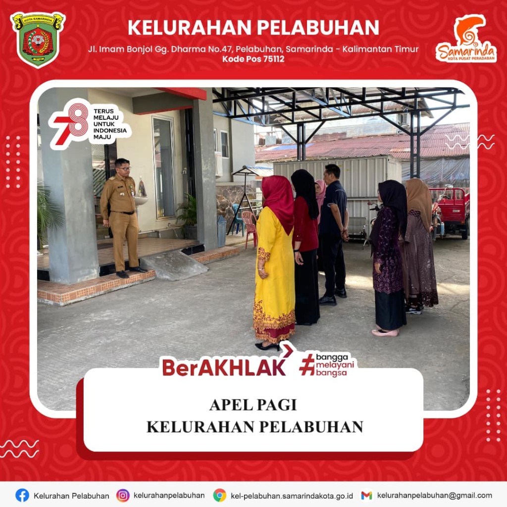 Apel Pagi Kelurahan Pelabuhan