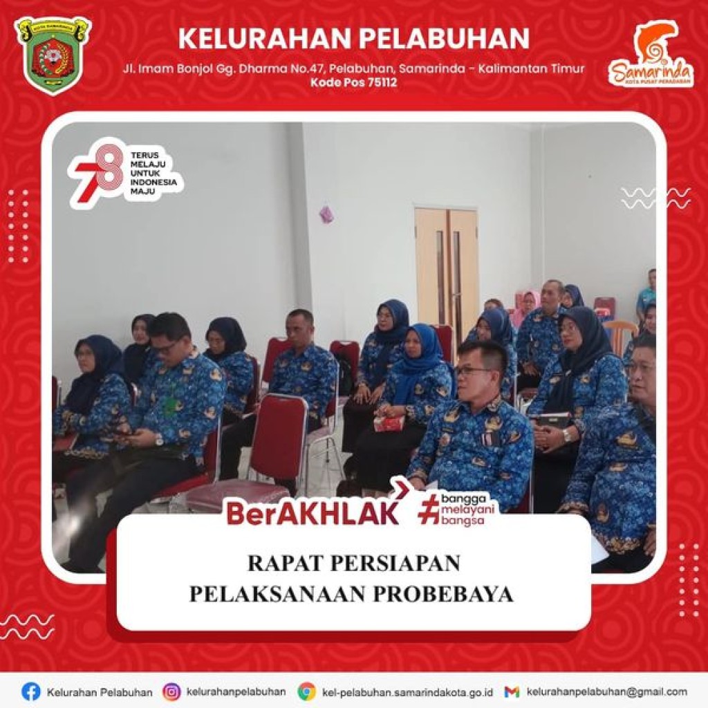 Rapat Persiapan Pelaksanaan Probebaya