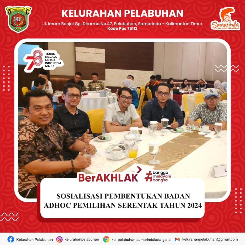 Sosialisasi Pembentukan Badan Adhoc Pemilihan Serentak Tahun 2024