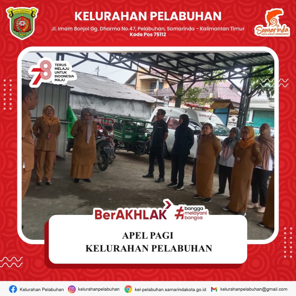 Apel Pagi Kelurahan Pelabuhan