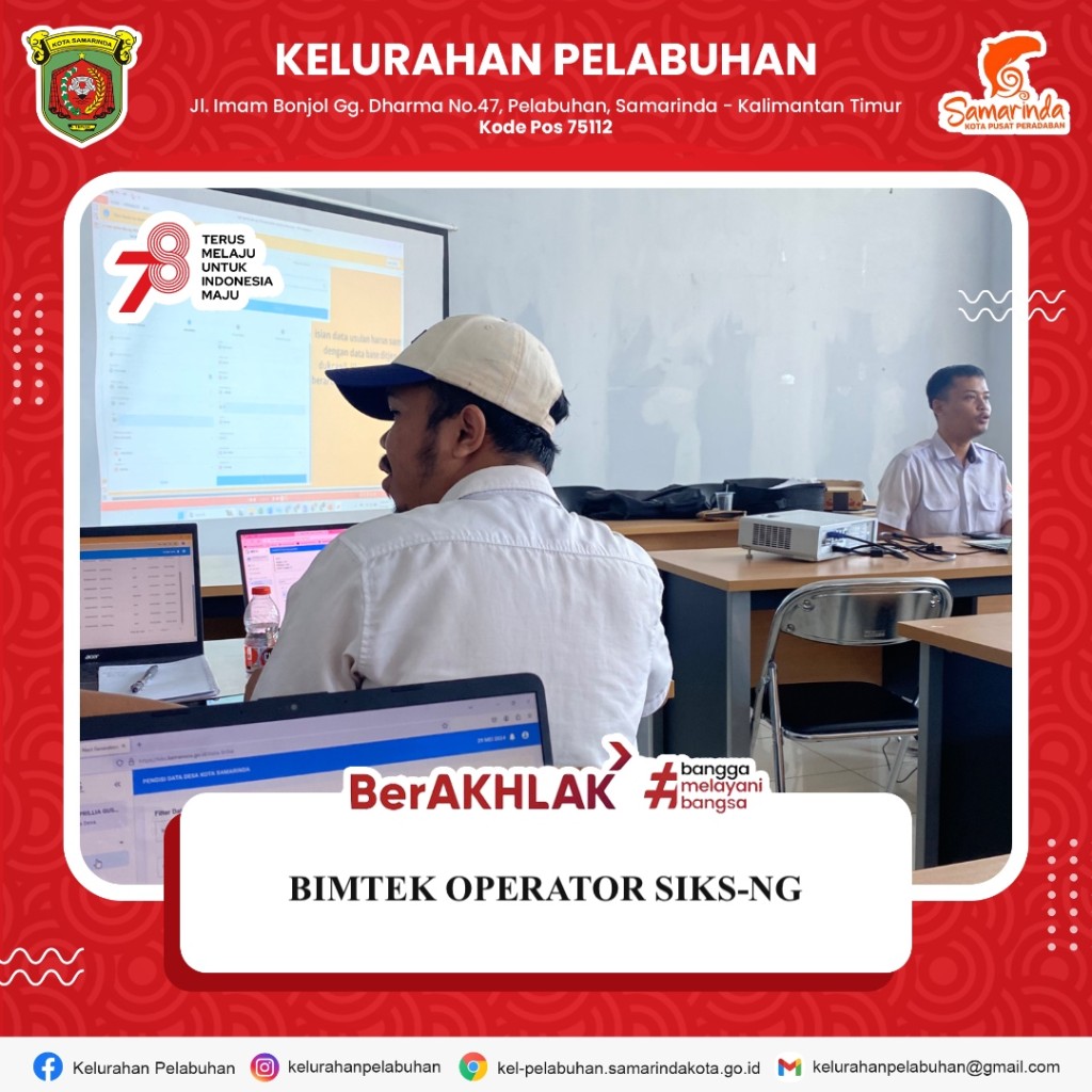 Bimtek Operator SIKS-NG
