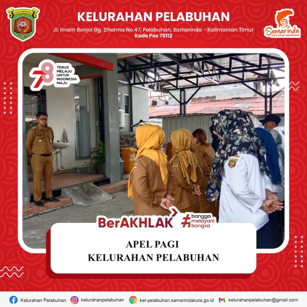 Apel Pagi Kelurahan Pelabuhan