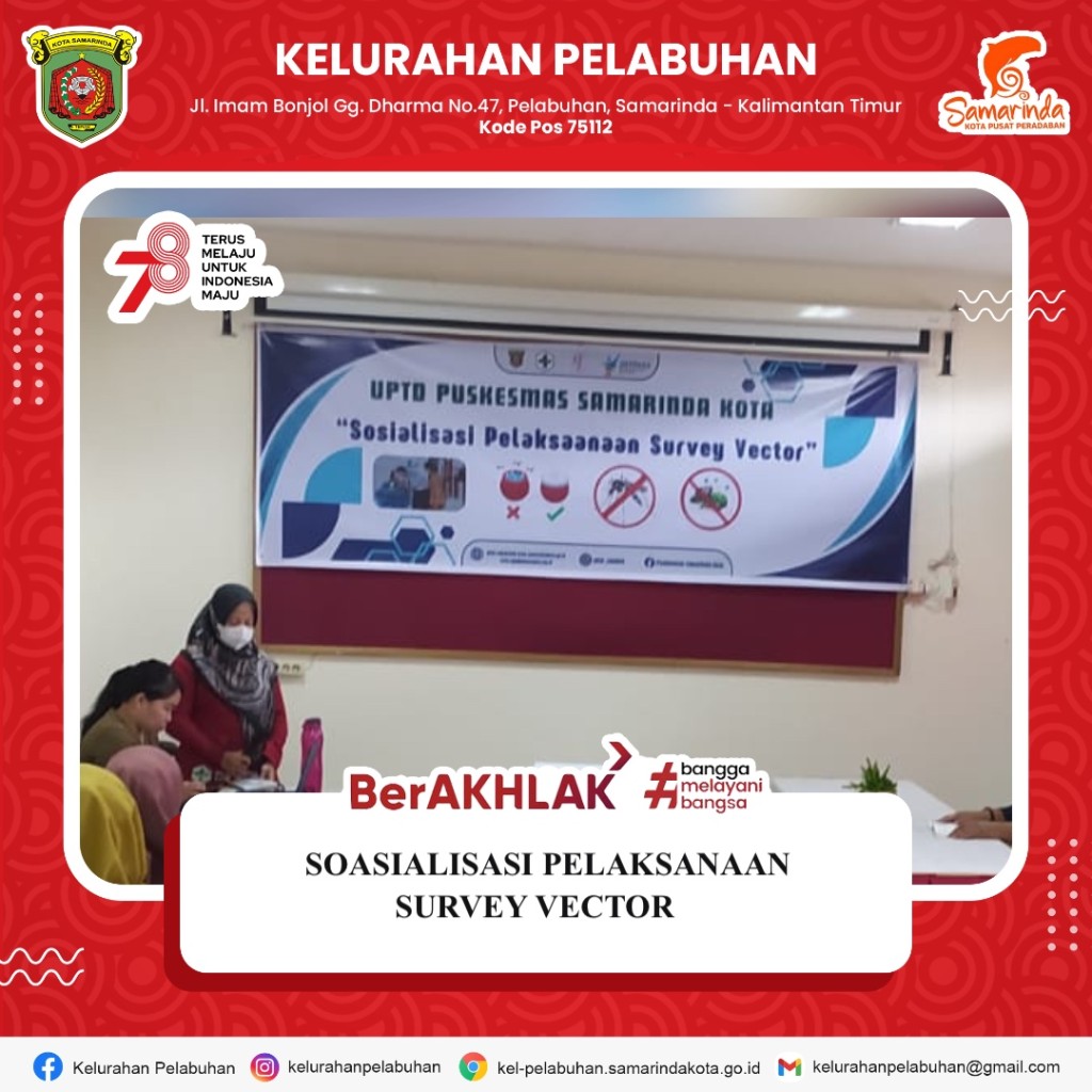 Sosialisasi pelaksanaan survey vektor