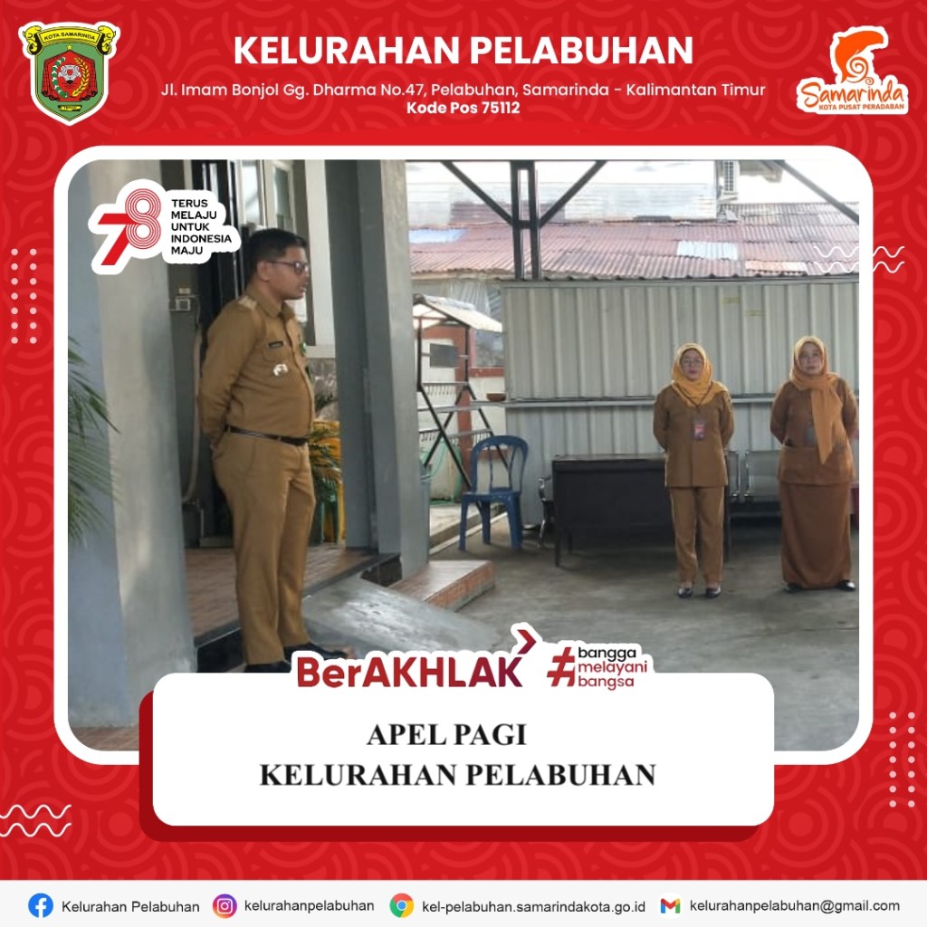 Apel Pagi Kelurahan Pelabuhan