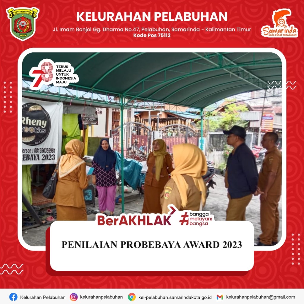 Penilaian award probebaya 2023