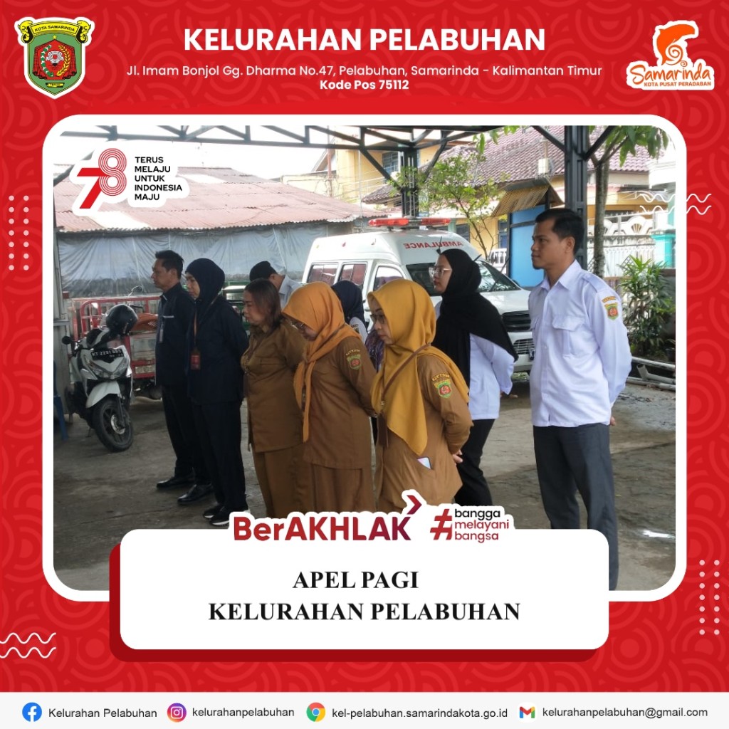 Apel Pagi Kelurahan Pelabuhan
