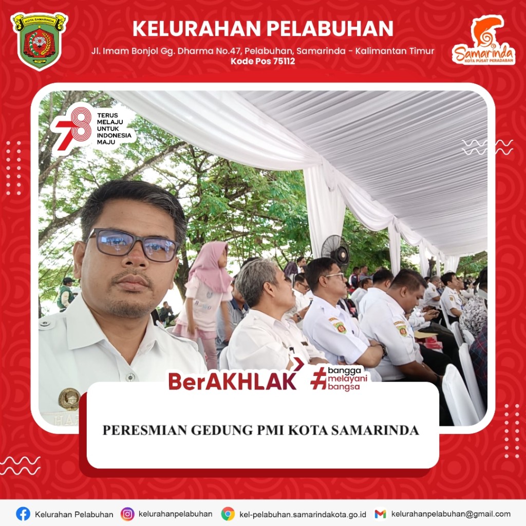 Peresmian Gedung PMI Kota Samarinda