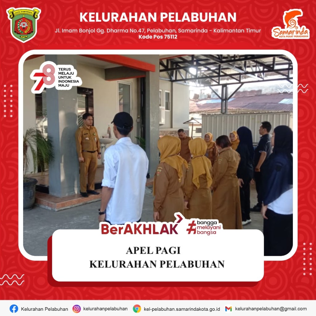 Apel Pagi Kelurahan Pelabuhan