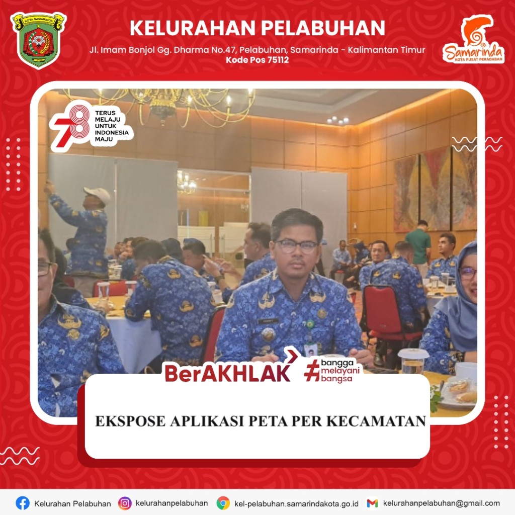 Expose Aplikasi Peta Potensi Perkecamatan