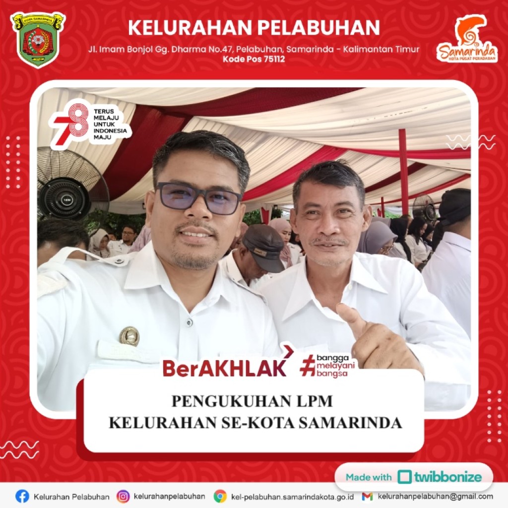 Pengukuhan LPM Se-Kelurahan Kota Samarinda