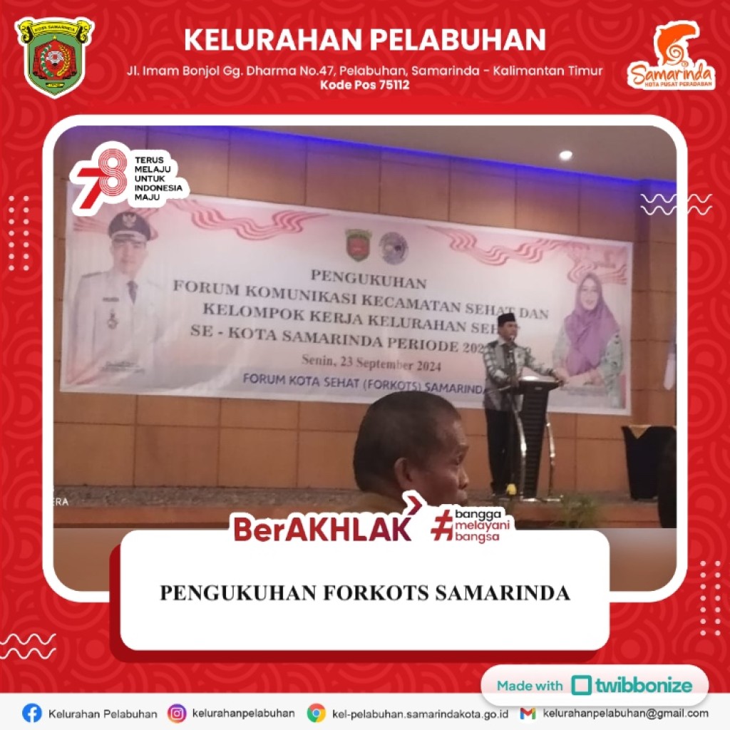 Pengukuhan Forkots Samarinda