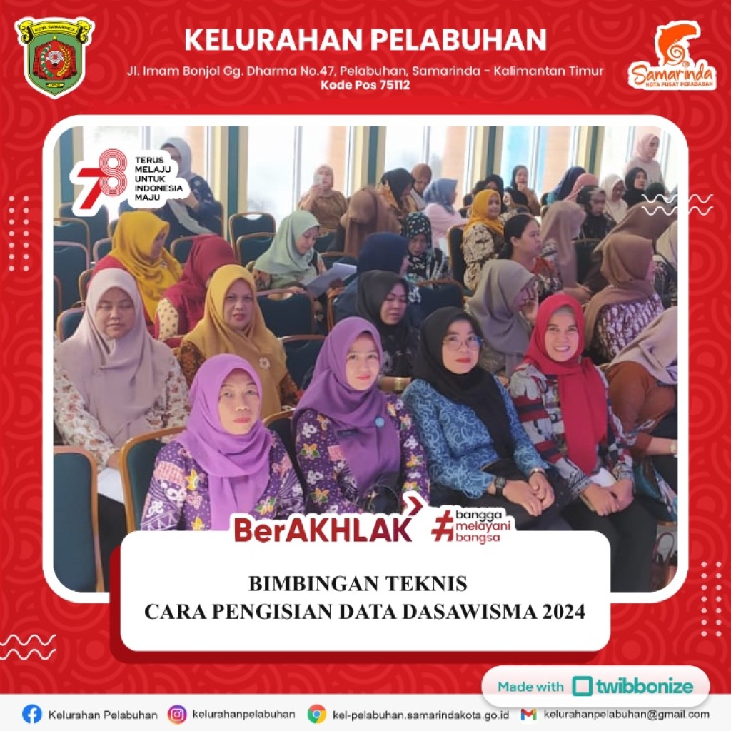 Bimtek Cara Pengisian Dasawisa 2024