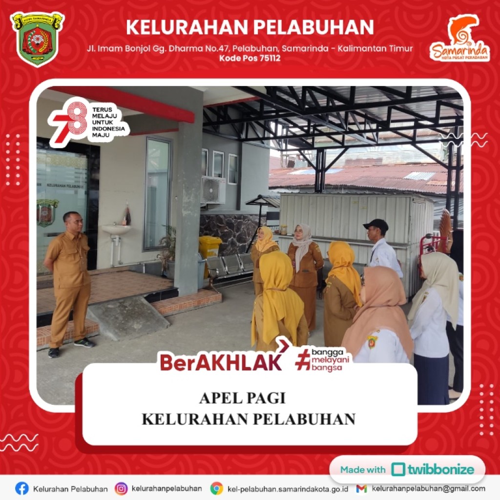 Apel Pagi Kelurahan Pelabuhan