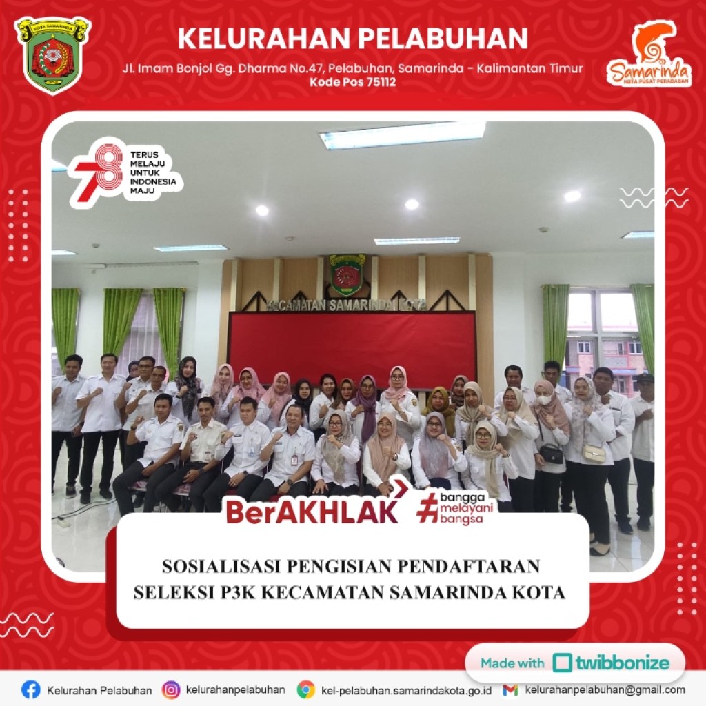 Sosialisasi pengisian pendaftaran seleksi P3K 2024