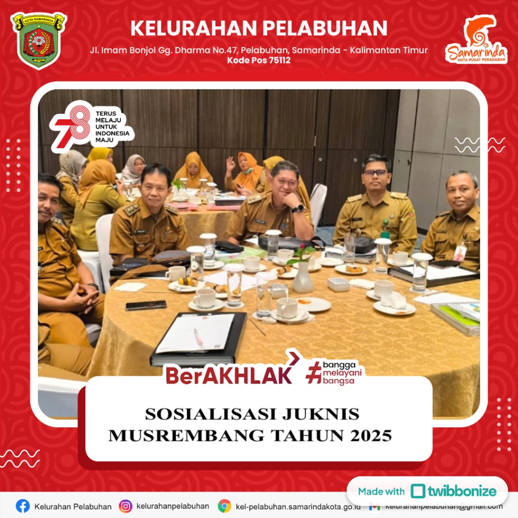 Sosialisasi Petunjuk Teknis Musrenbang Tahun 2025