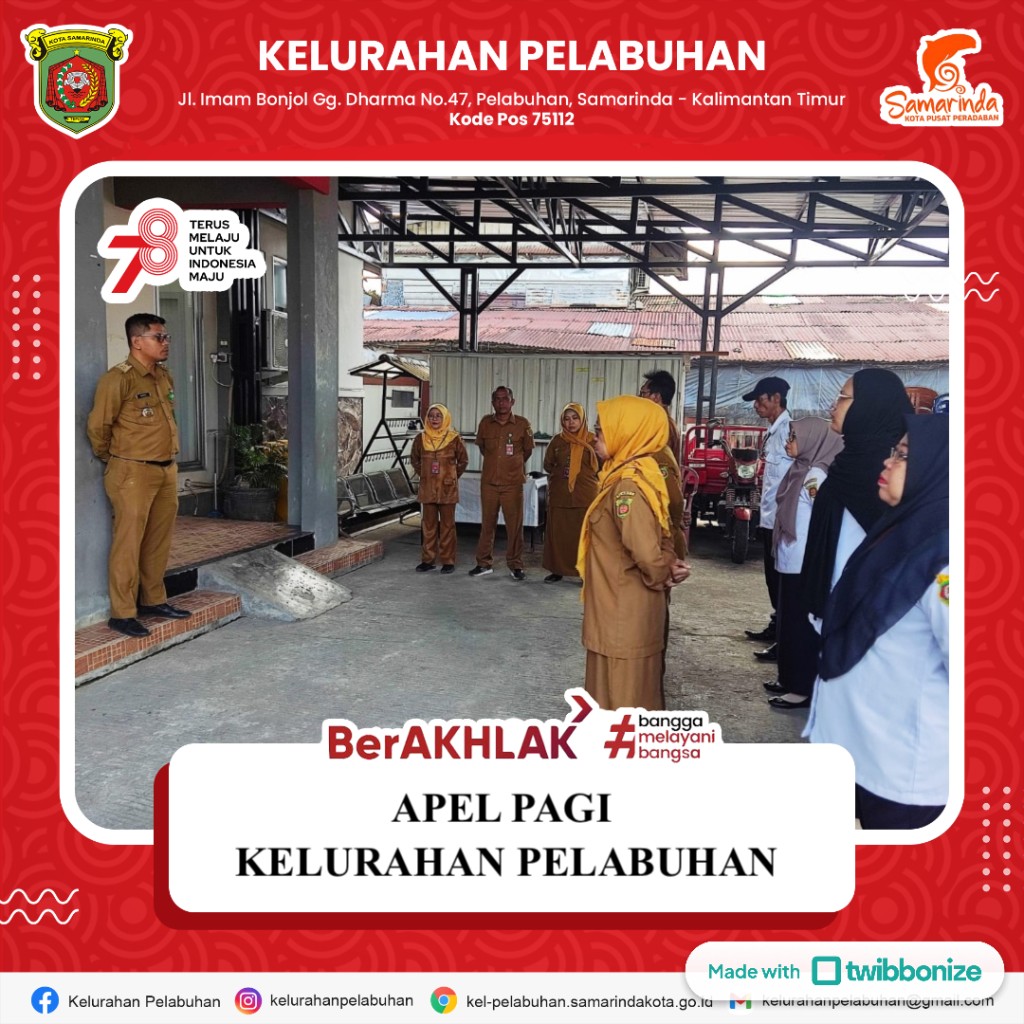 Apel Pagi Kelurahan Pelabuhan