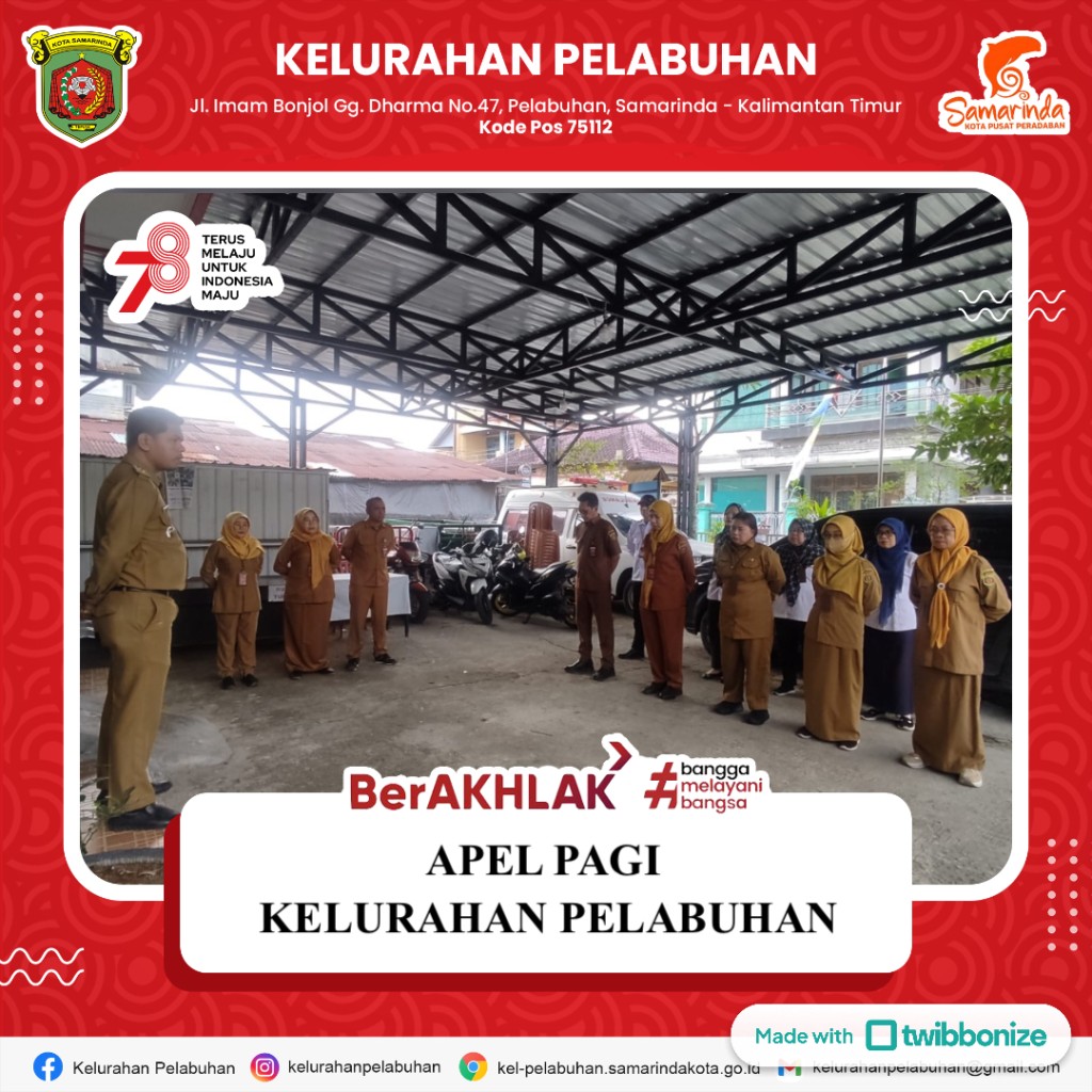 Apel Pagi Kelurahan Pelabuhan