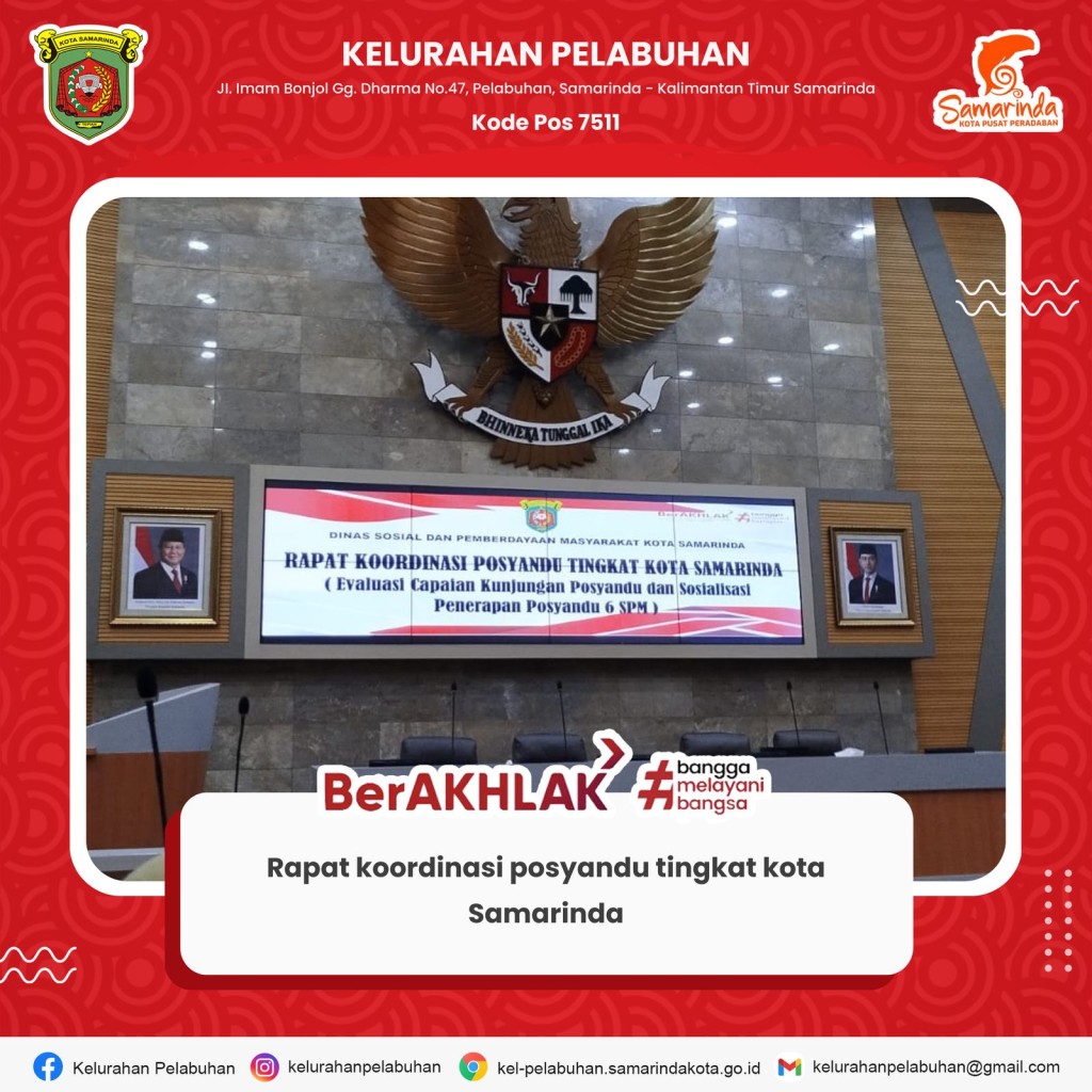 Rapat koordinasi posyandu tingkat kota Samarinda