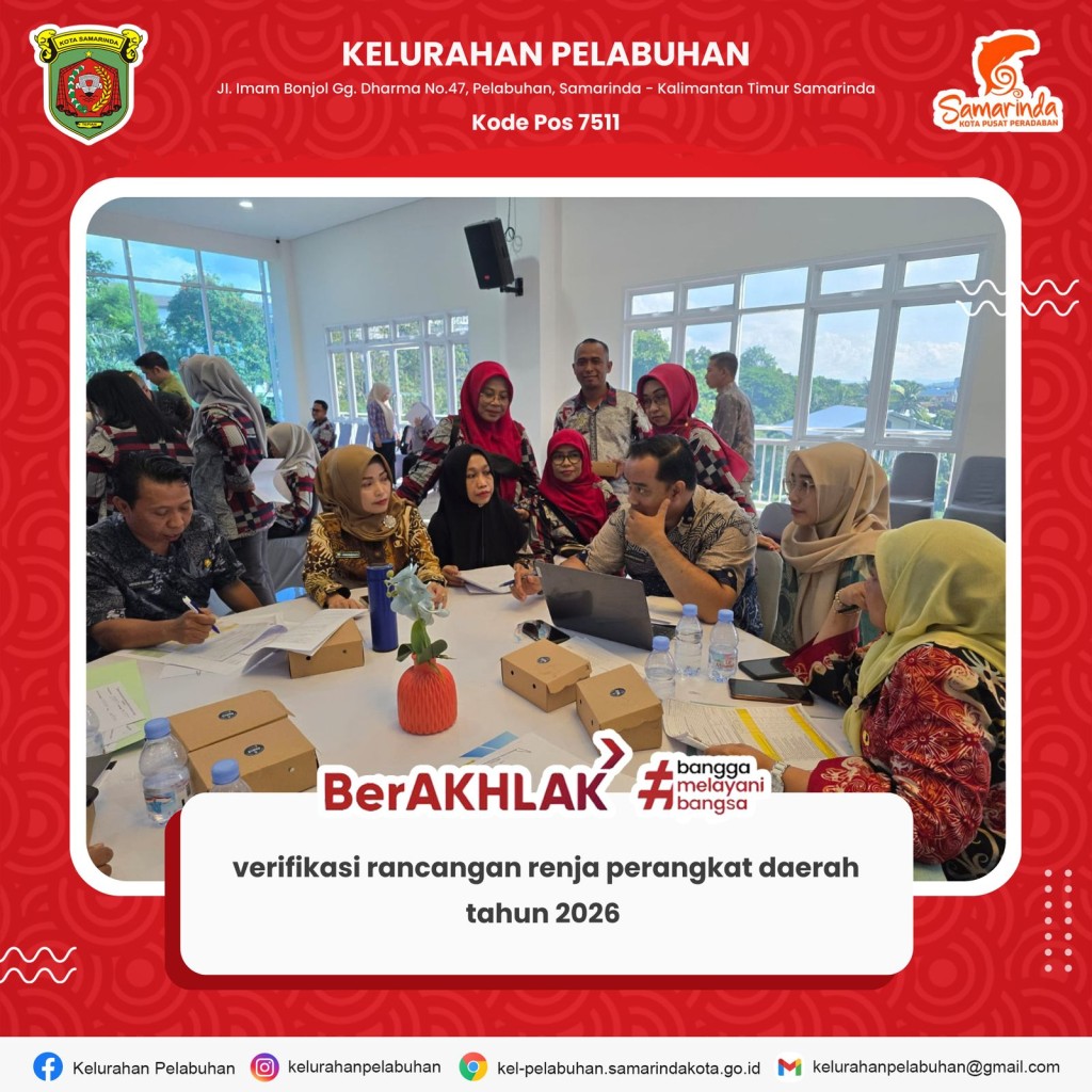 Verifikasi Rancangan Renja Perangkat Daerah Tahun 2026
