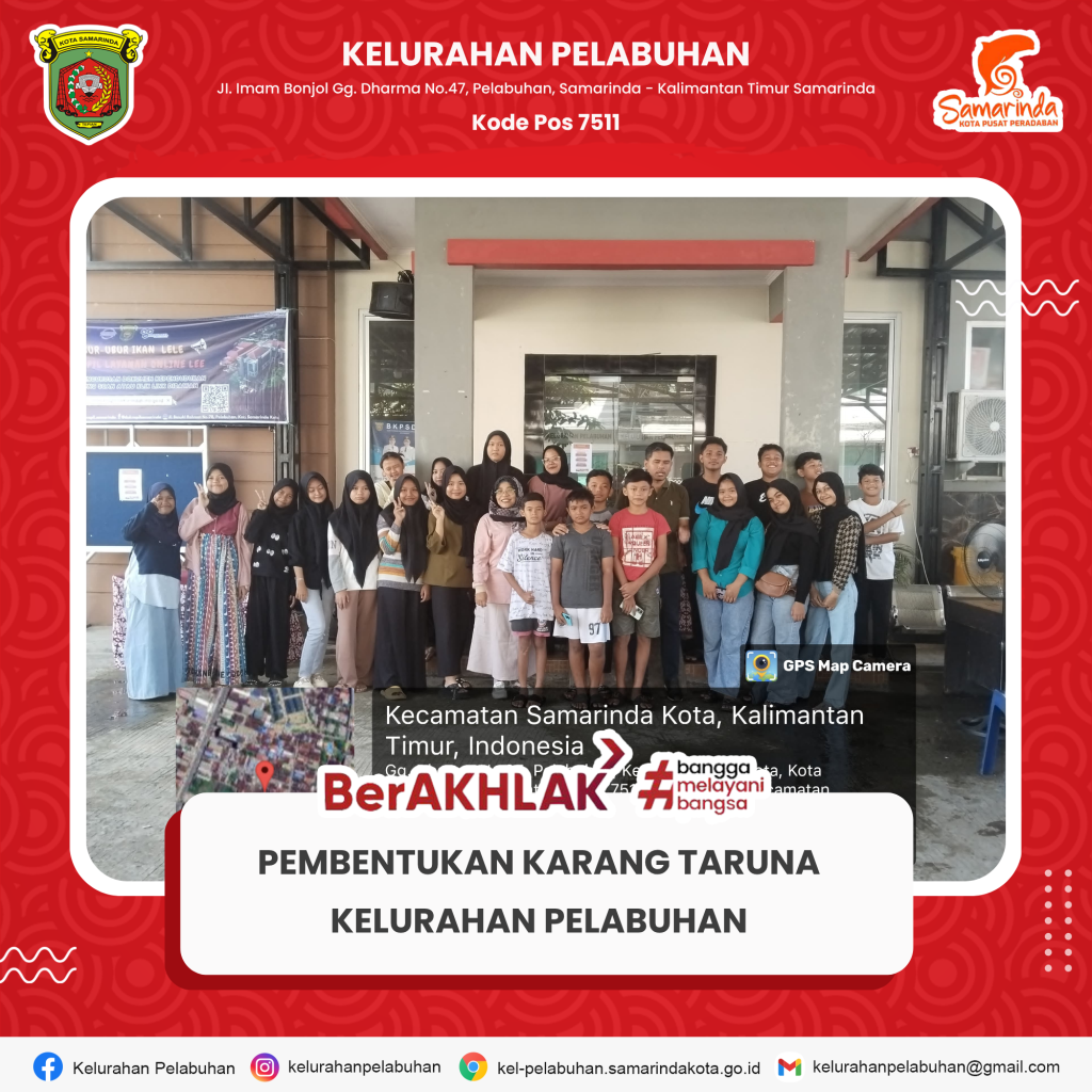 Pembentukan karang taruna kelurahan pelabuhan
