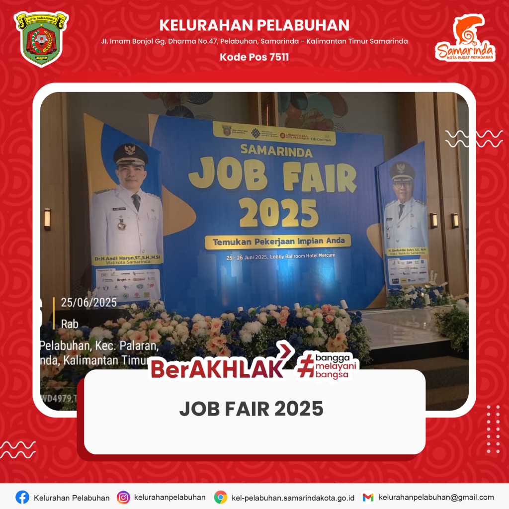 Pembukaan Job Fair Kota Samarinda Tahun 2025