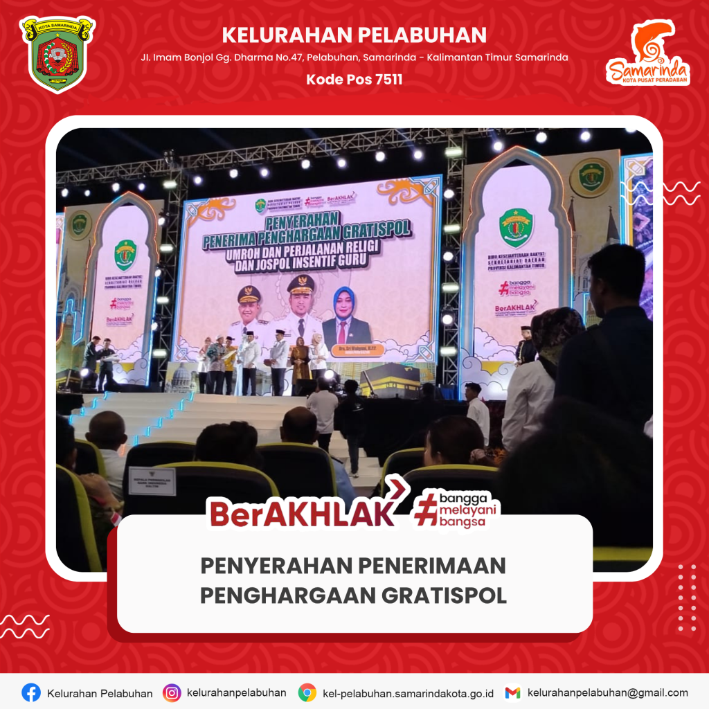 Penyerahan Penerima Penghargaan Gratispol