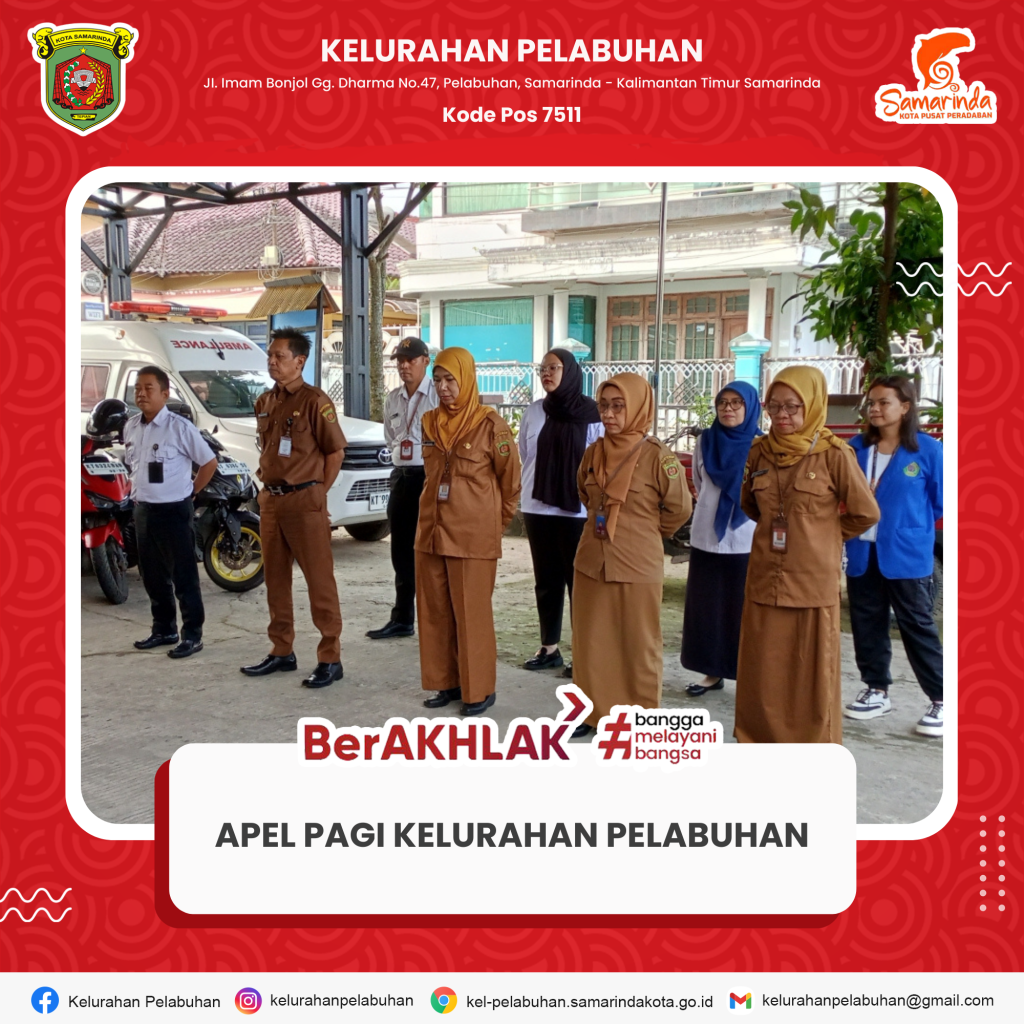 Apel pagi kelurahan pelabuhan