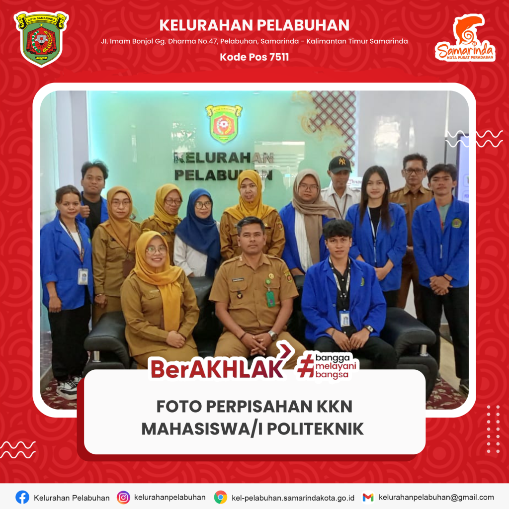 Momen Perpisahan Mahasiswa KKN Politeknik 2025