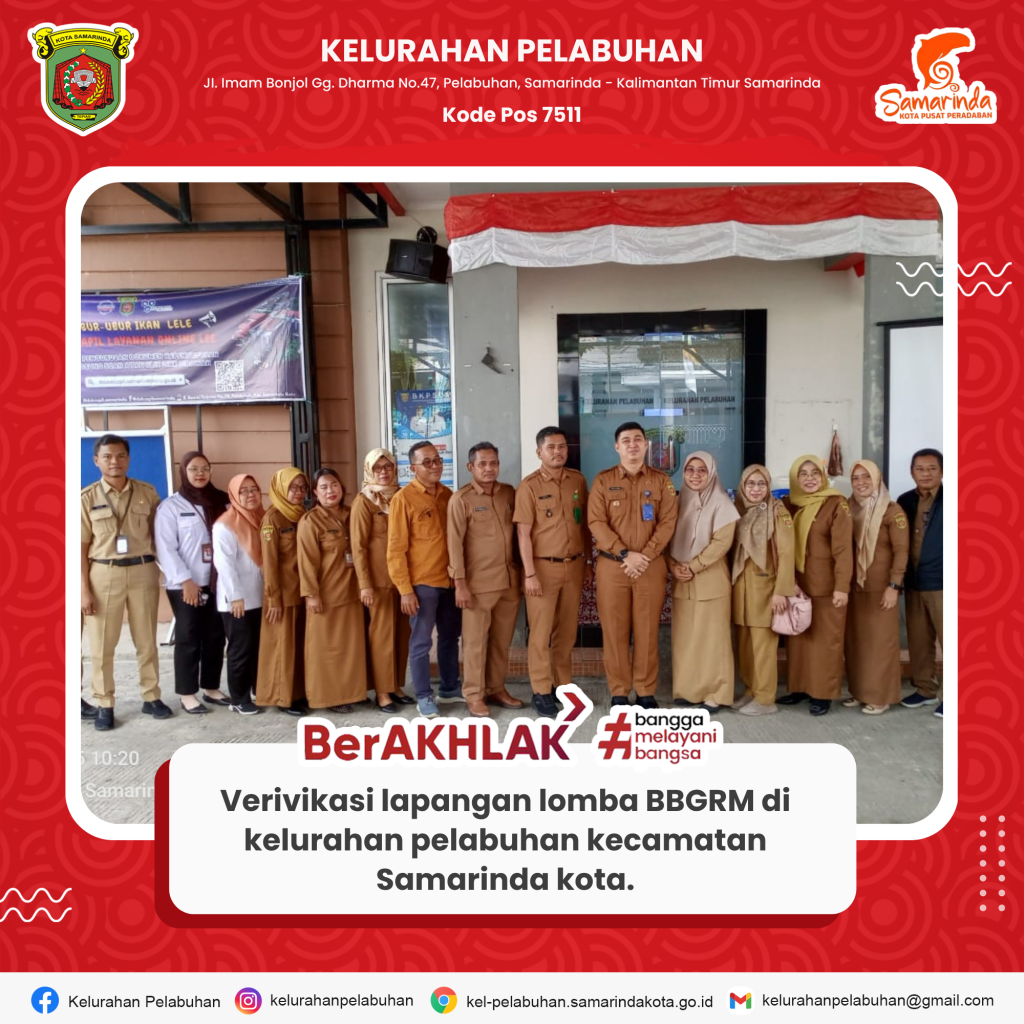 Verifikasi Lapangan Lomba BBGRM Tahun 2025