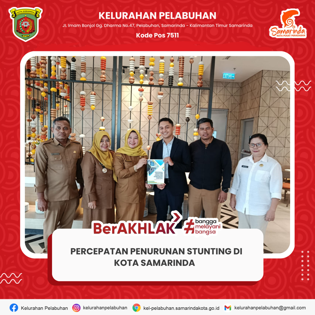 percepatan penurunan stunting di Kota Samarinda.