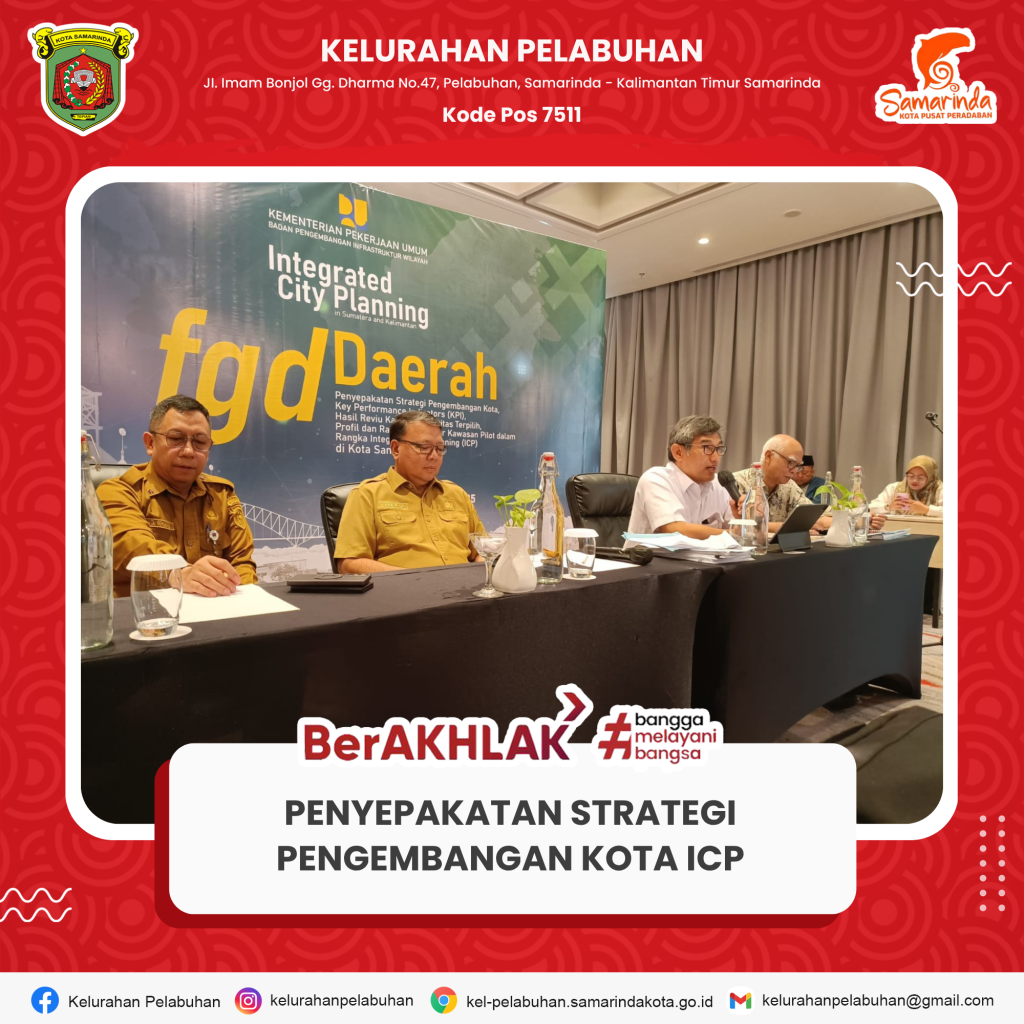 Penyepakatan Strategi Pengembangan Kota ICP