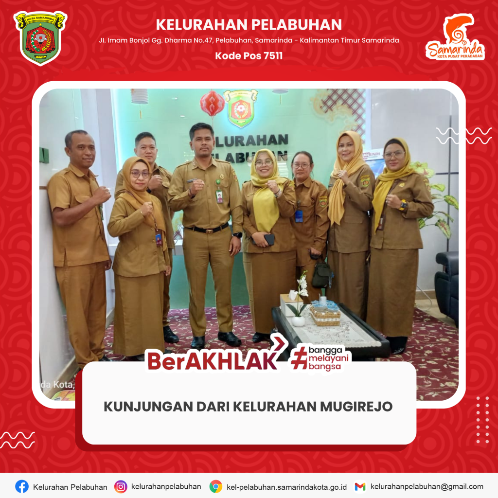 Kunjungan Kerja Kelurahan Mugirejo