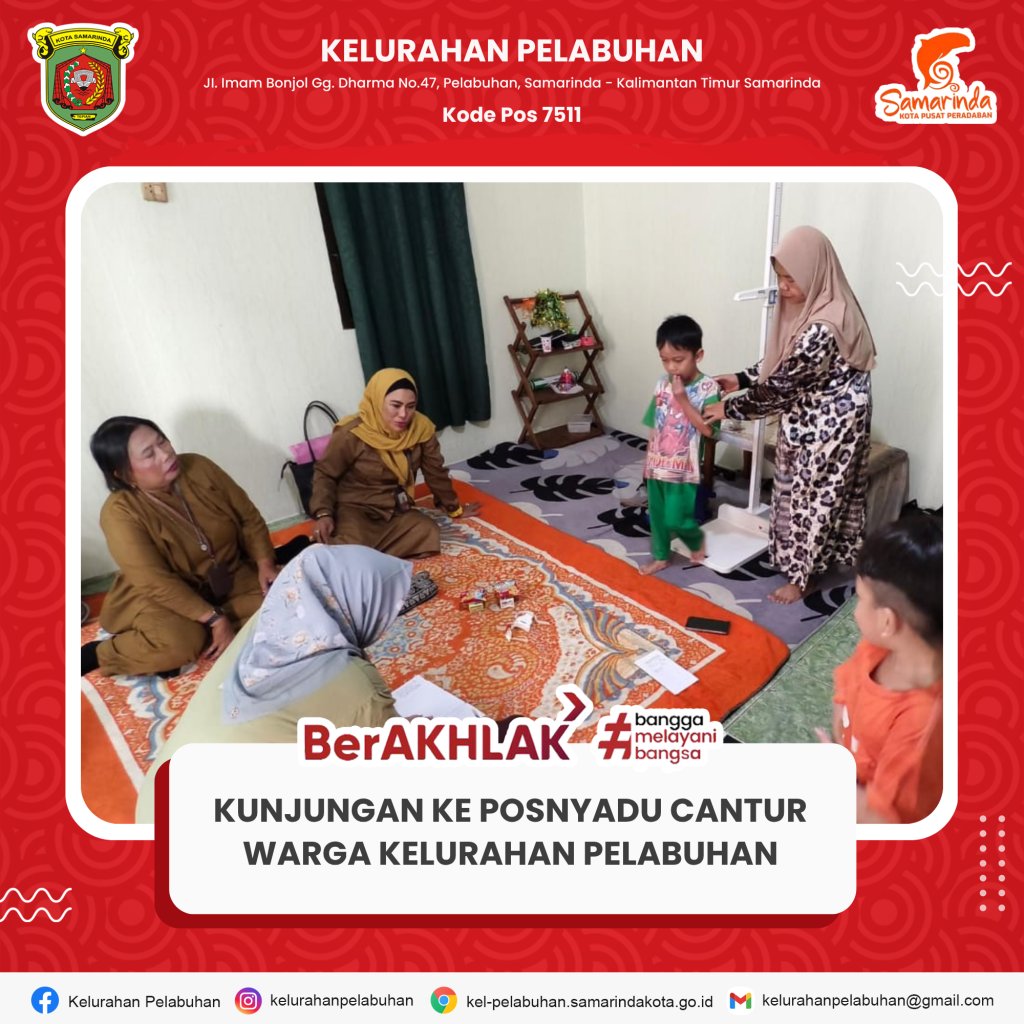 Kunjungan Lapangan Posyandu Catur Warga
