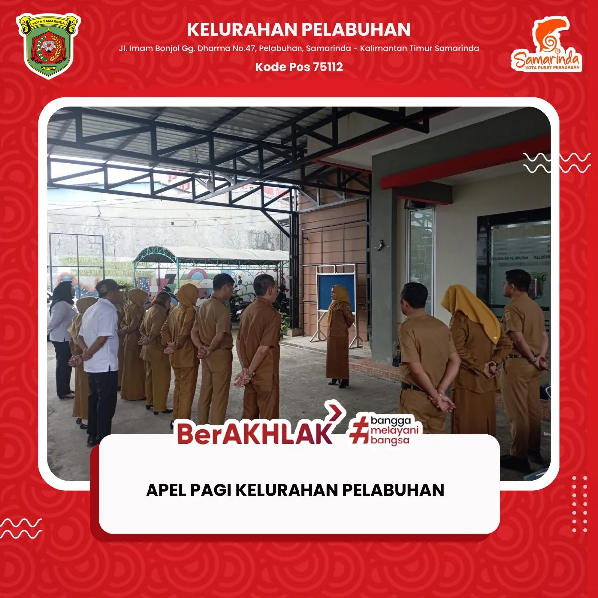 Apel Pagi Kelurahan Pelabuhan
