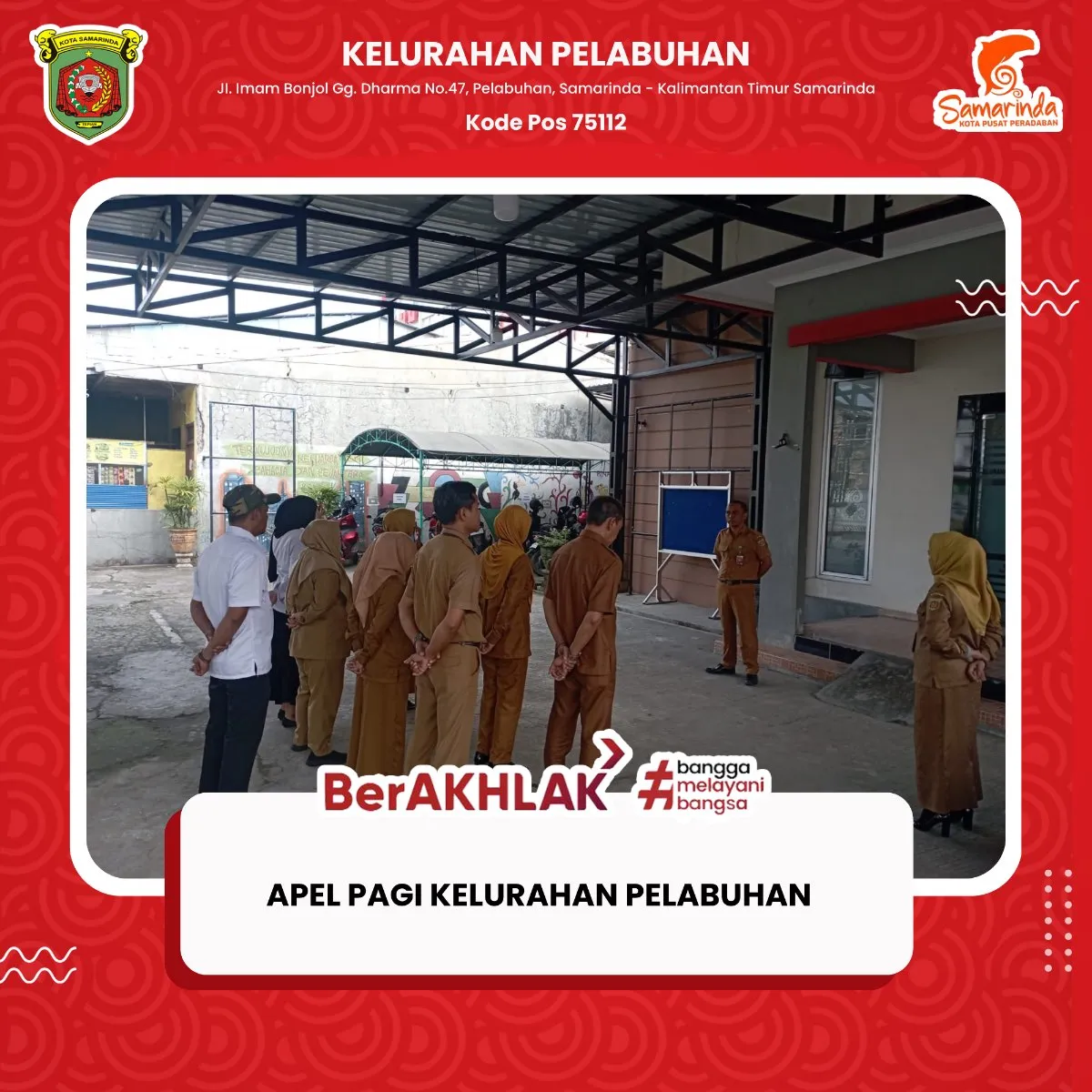 Apel Pagi Kelurahan Pelabuhan