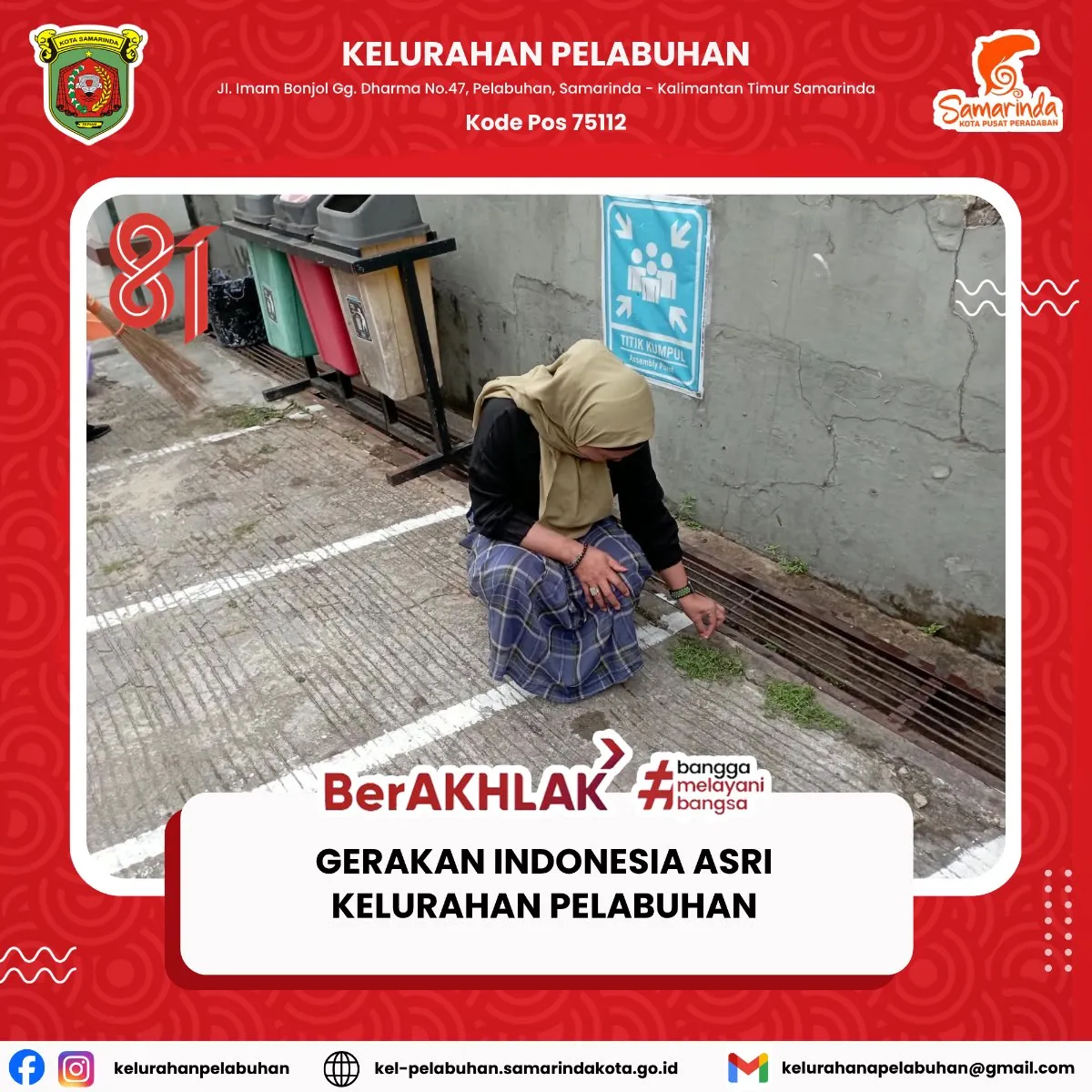 Gerakan Indonesia Asri Kelurahan Pelabuhan