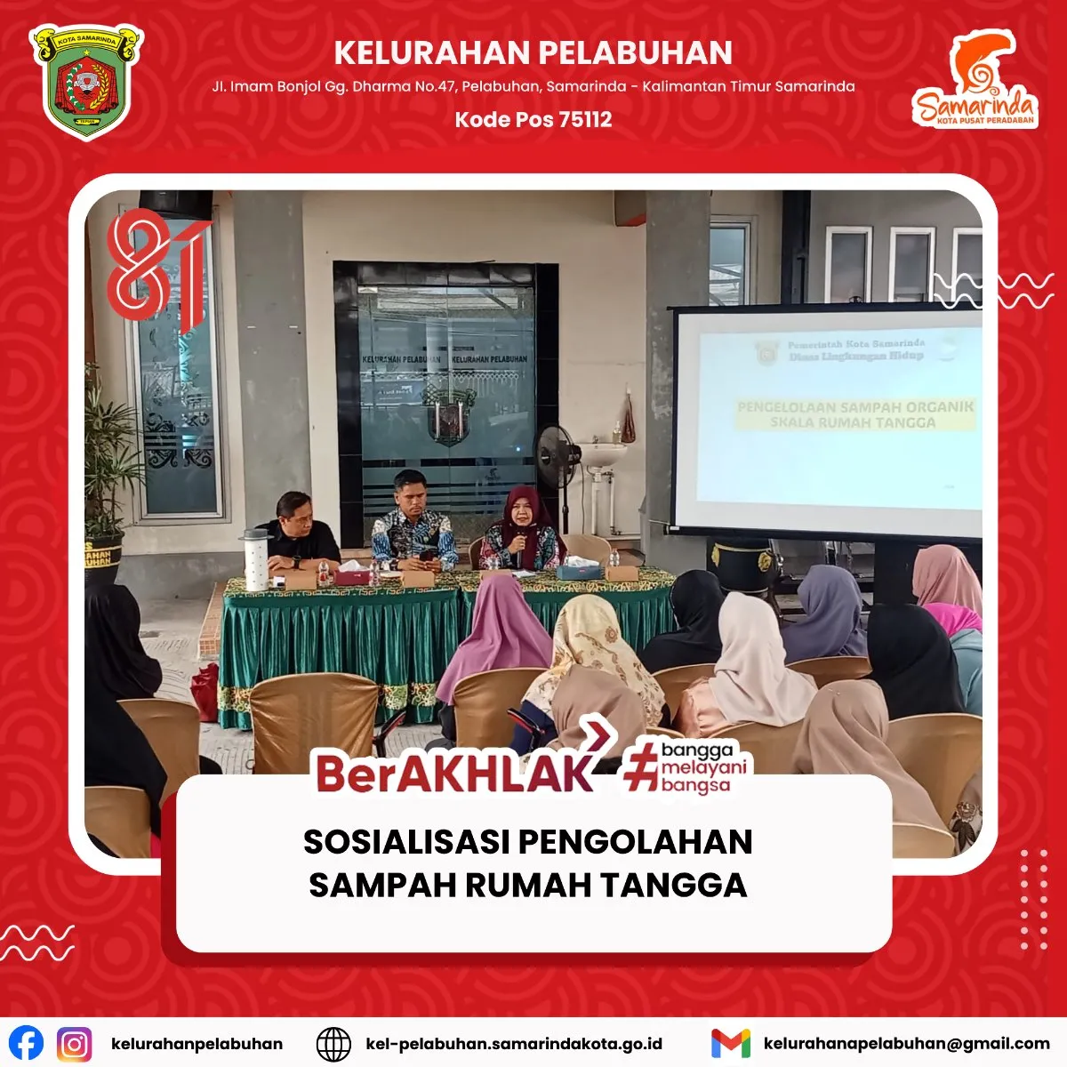 Sosialisasi Pengolahan Sampah Rumah Tangga