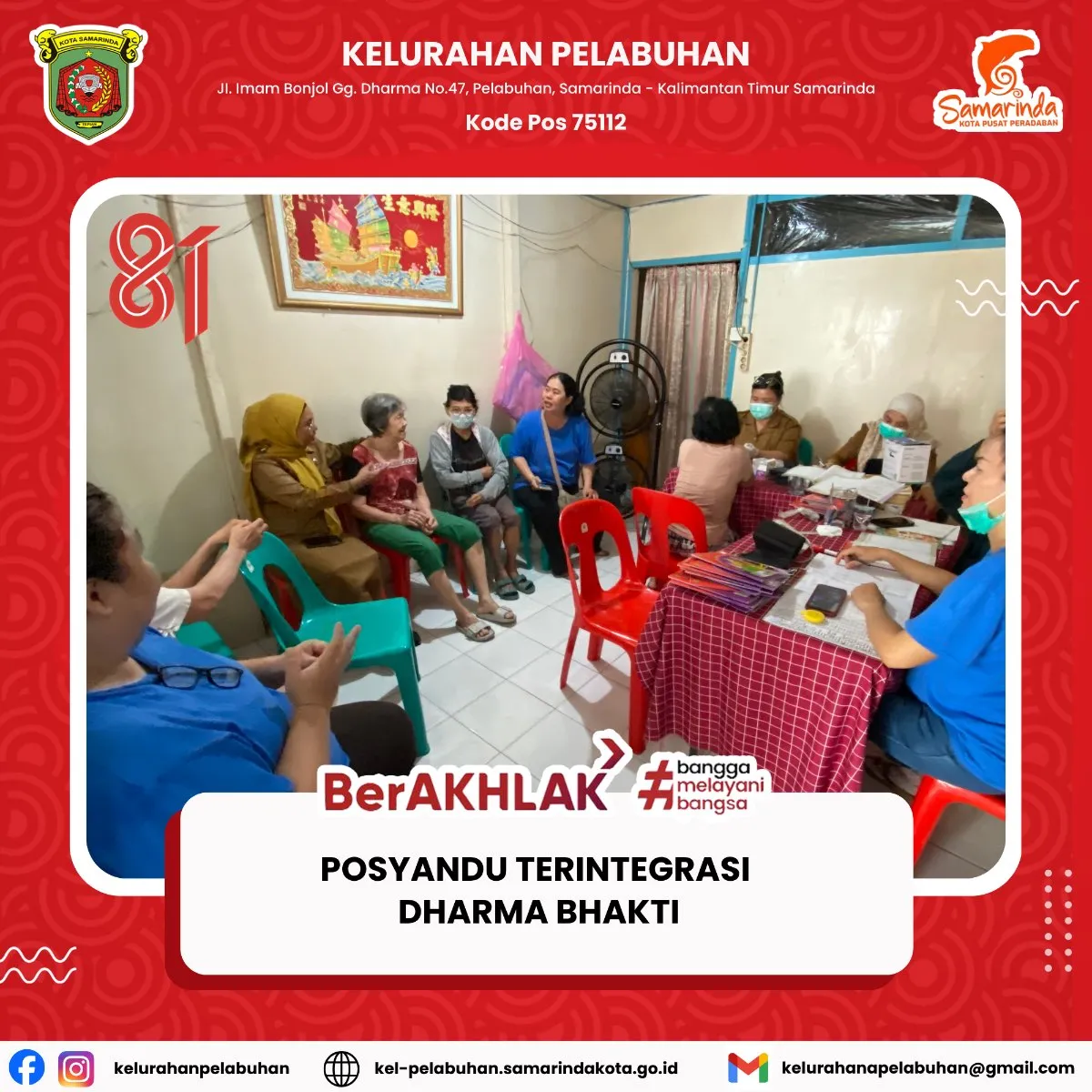 monitoring Posyandu Terintegrasi Dharma Bhakti