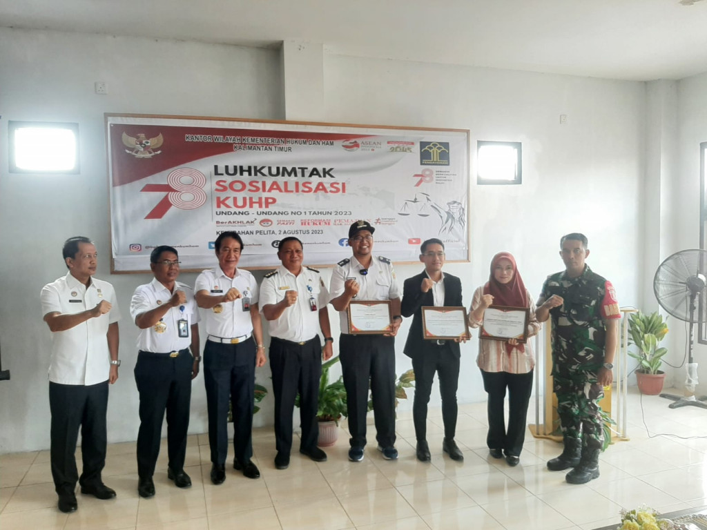 LUHKUMTAK sosialisasi KUHP kemenhumkam untuk warga samarinda