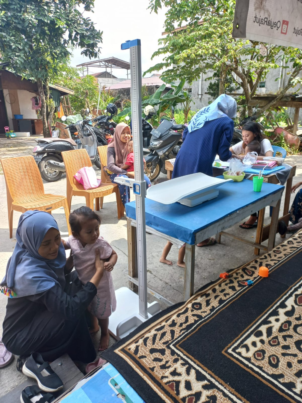 Kegiatan Posyandu Prima di Kelurahan Pelita