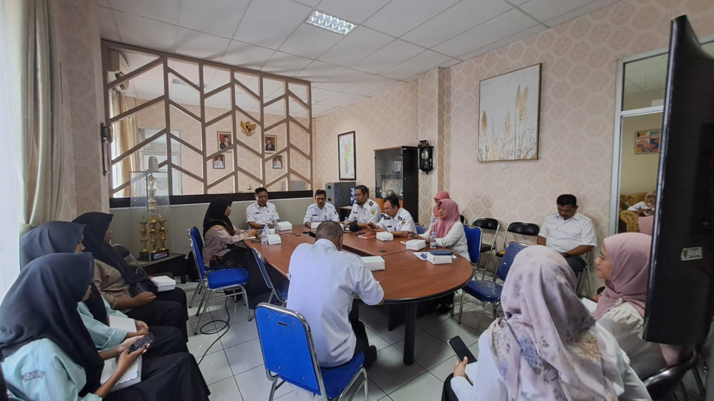 Kegiatan ZOOM sosialisasi anugrah ASN dan Non ASN yang diadakan BKPSDM kota Samarinda