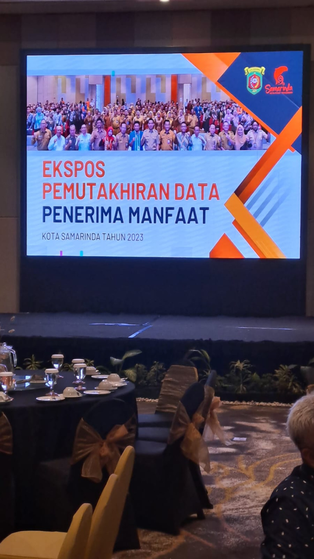 Ekspos Hasil Pemutakhiran Data Penerima Manfaat Kota Samarinda Tahun 2023 dan Penandatanganan Berita Acara Hasil Pemutakhiran Data Penerima Manfaat Kota Samarinda Tahun 2023